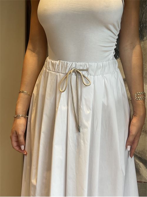 Gonna midi in cotone DIECI MINUTI | 115322